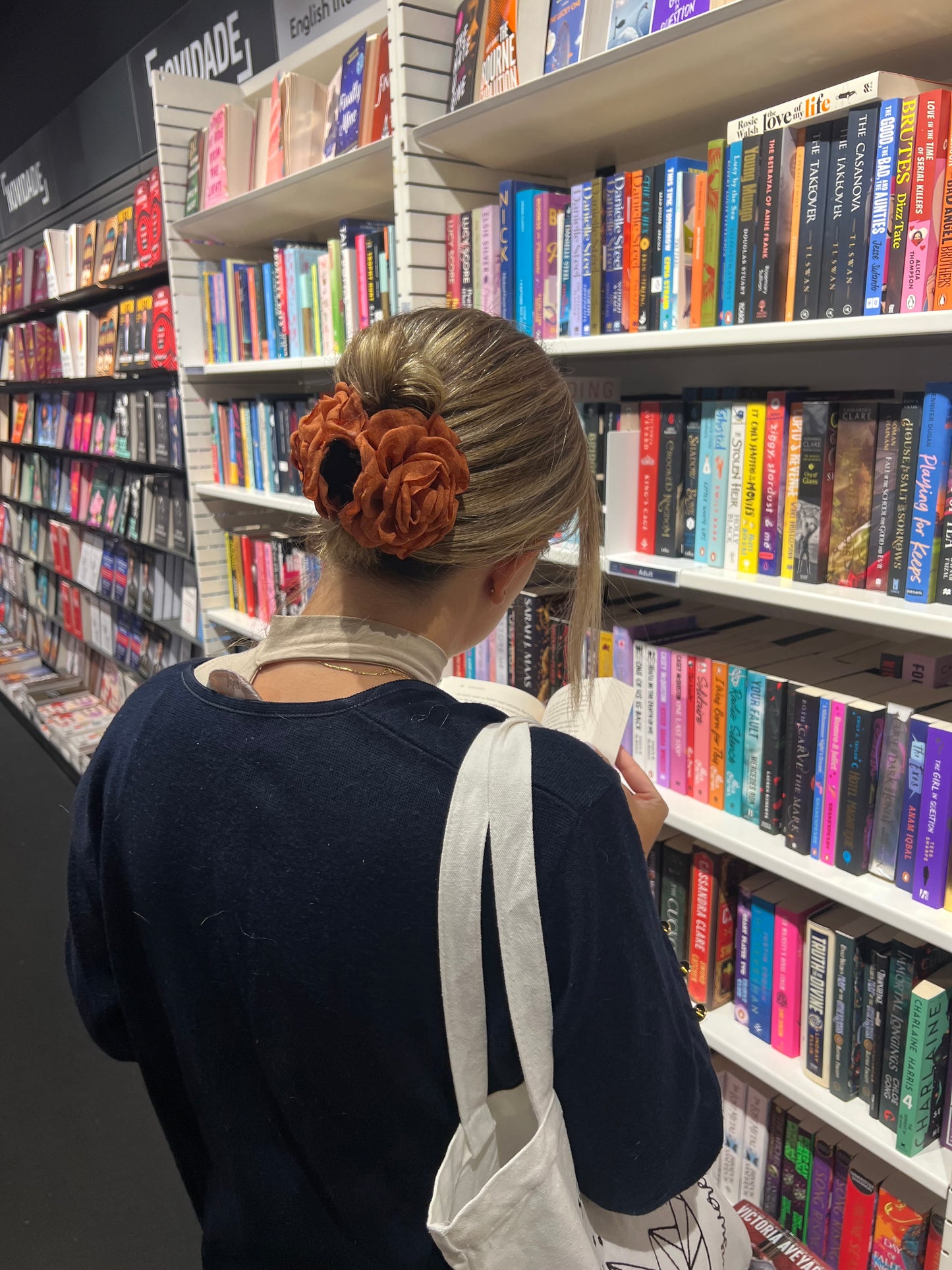 Cinnamon Roll Flower Clip