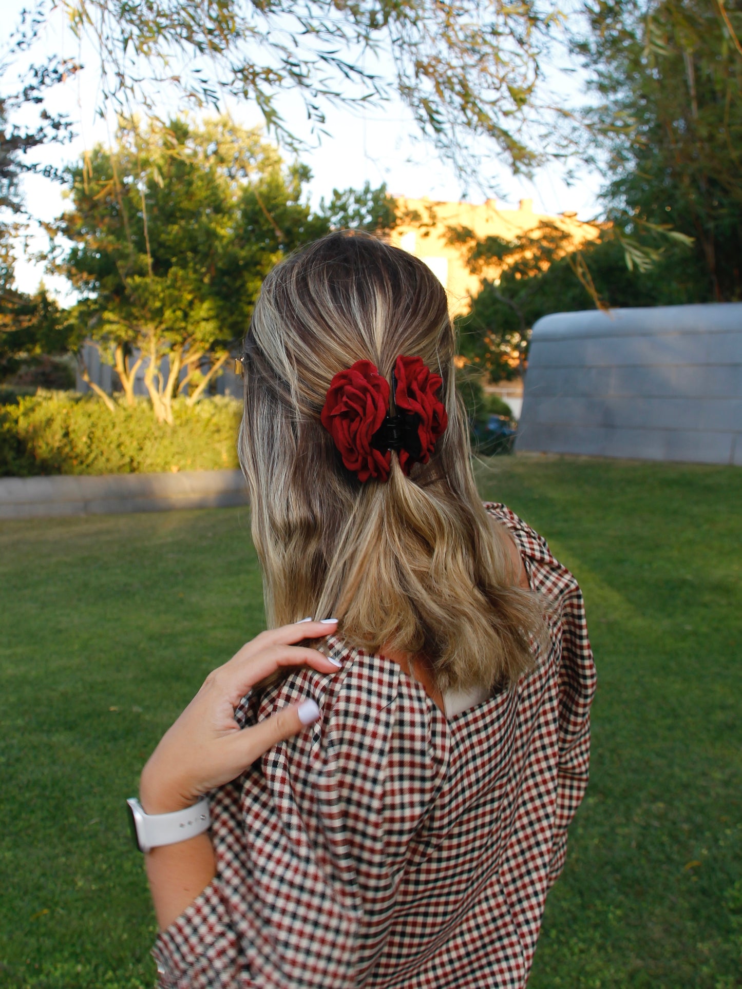 Autumn Flower Clip