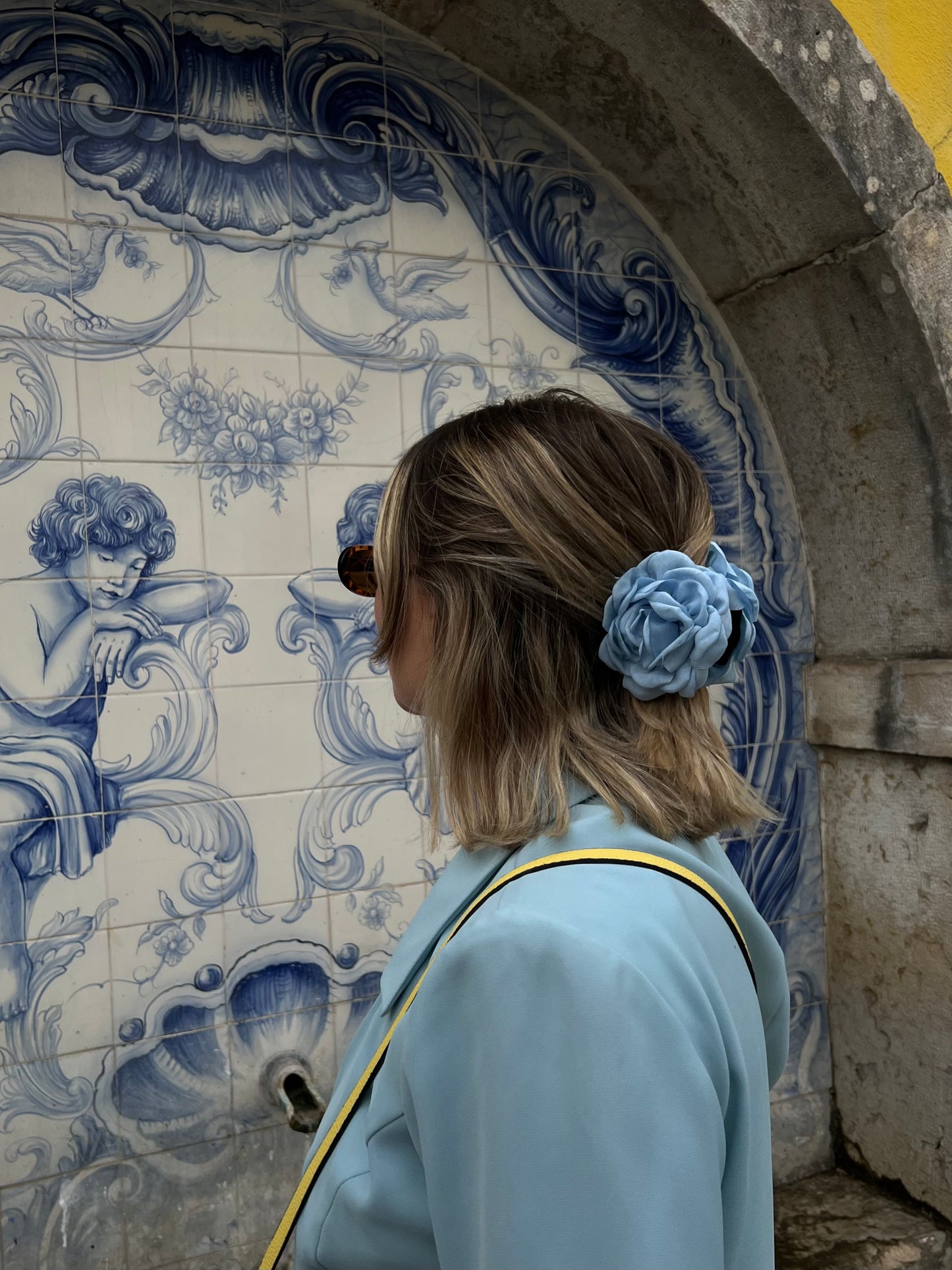 Cascais Flower Clip