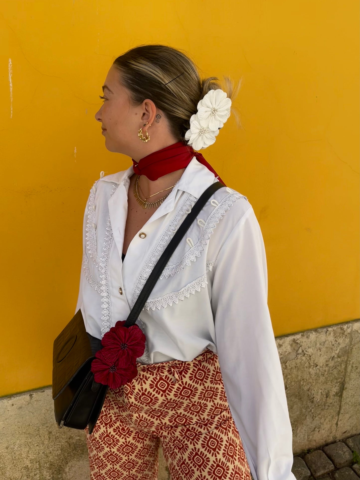 Ericeira Flower Clip