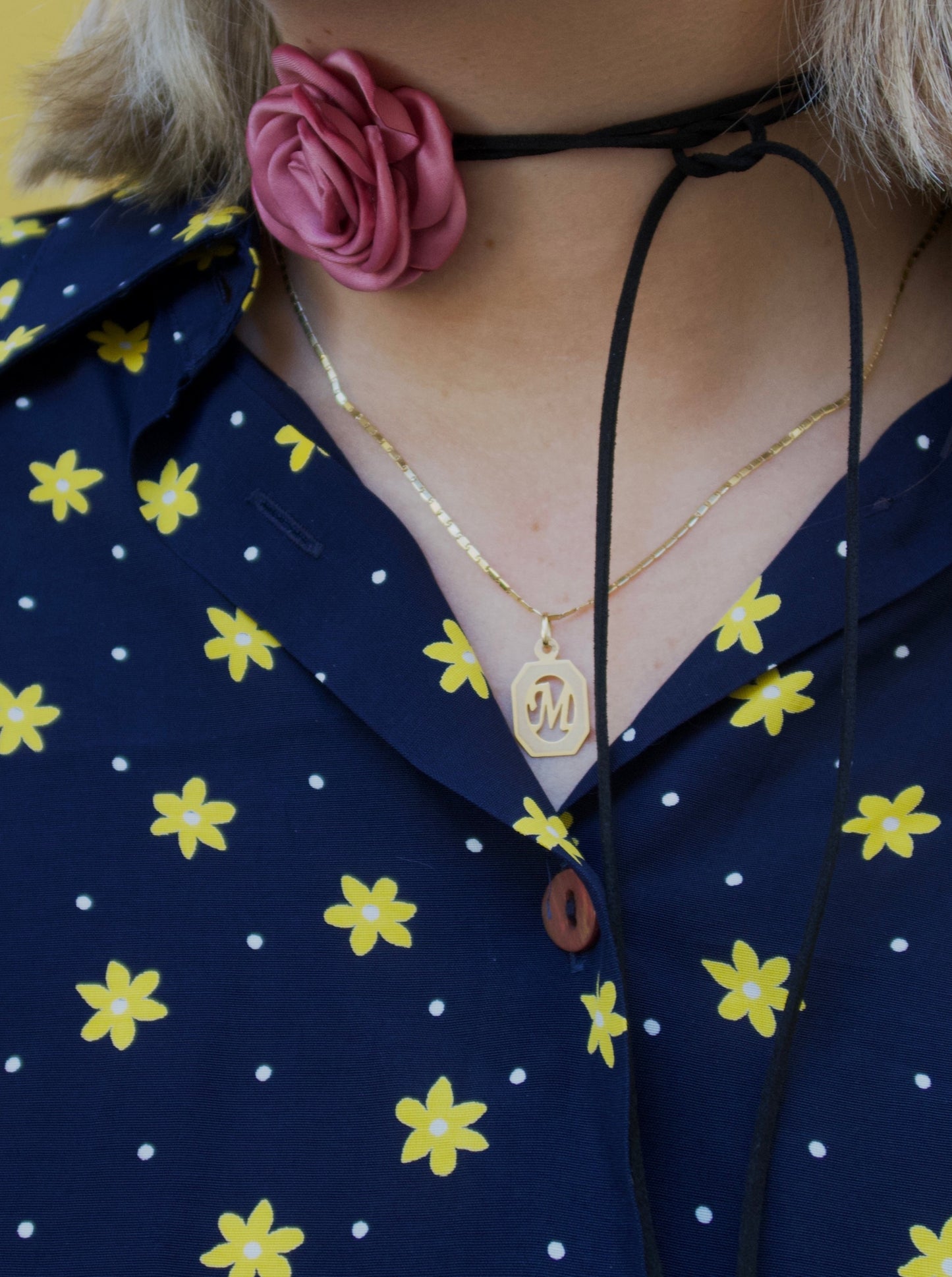 Santa Apolónia Flower Choker